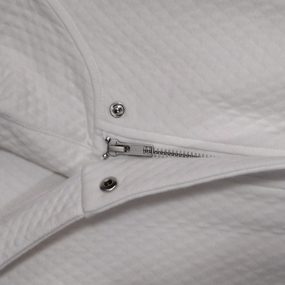 Nwt Eileen Fisher white hooded long jacket size large - Picture 6 of 14